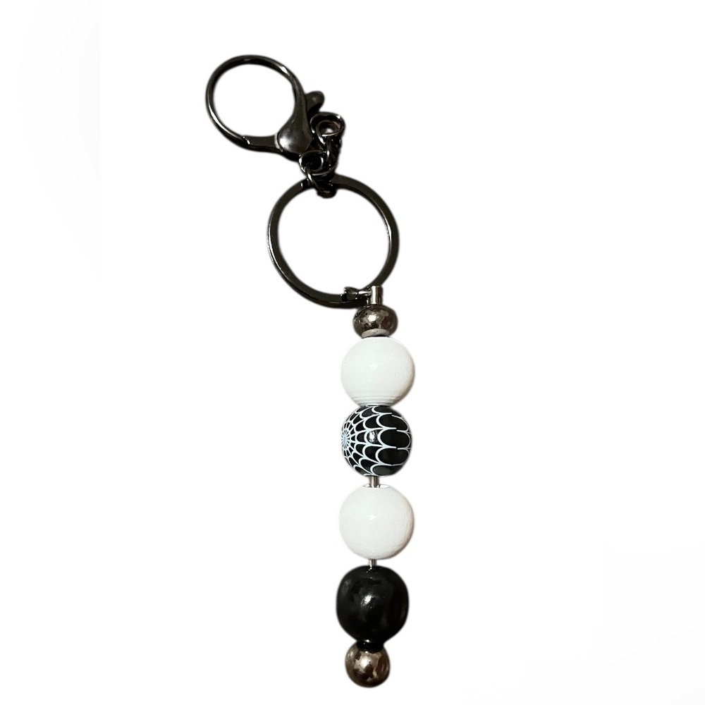 Hand Crafted Beaded Keychain